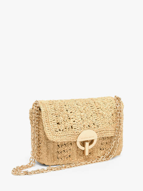 Crossbody Tas Moyen Moon Raffia Vanessa bruno Beige moon raphia 91V40533 ander zicht 1
